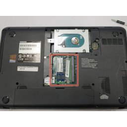 Замена оперативной памяти Toshiba Satellite L855-S5119