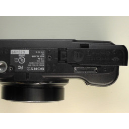 Замена вспышки Sony Cyber-shot DSC-H20 в сборе